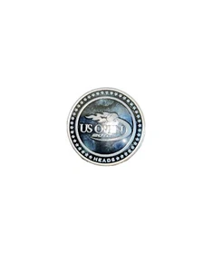 2013 US Open Tennis Silver Flip Coin #161 Serena Williams Rafael Nadal - Picture 1 of 2