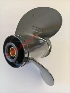 For SUZUKI Outboard 25/30 HP Propeller hélice 58100-96460-019 3X10 1/4X15, Right - Picture 1 of 9