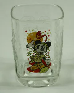 Taza de cristal McDonalds Walt Disney World Mickey Mouse Safari 2000 (Animal Kingdom) - Imagen 1 de 6