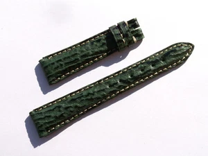 ZENITH HAI BAND ARMBAND GRÜN GREEN 15 MM FÜR DORNSCHLIESSE 59/98 NEW Z15-07 - Picture 1 of 6