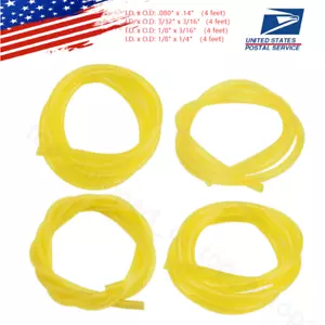 4Size 16Feet Fuel Line Hose Petrol Tubing Chainsaw Common Weedeater 2 Cycle - Picture 1 of 9