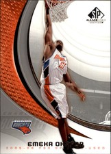 2005-06 SP Game Used Charlotte Bobcats Basketball Card #9 Emeka Okafor