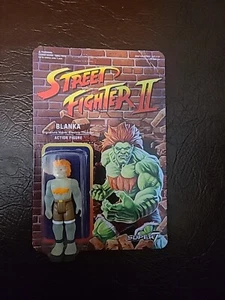 Super7 Street Fighter II Blanka 3.75" ReAction Action Figure (Video Game Toys) - Picture 1 of 2