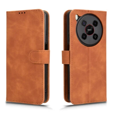 For ZTE Blade V70 max, Luxury Flip Leather Wallet Stand Card Slots Case Cover - Image 1 of 4