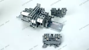 DIN Rail Terminal Block Kit Dinkle 17 2.5 AWG Gauge Ground Jumper Sample module - Picture 1 of 7