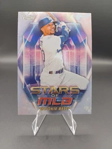 2023 Topps Mookie Betts Chrome Stars of MLB #SMLBC-9 - Picture 1 of 2