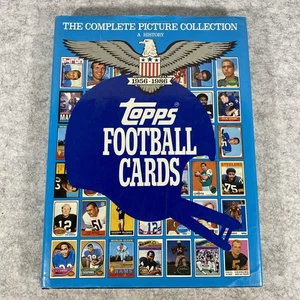 TOPPS Football Cards Complete Picture Collection 1956-1986 HC DJ 1st Ed. 1986 - Picture 1 of 12