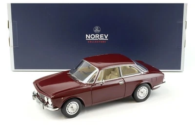 Alfa Romeo 2000 GTV Maroon 1973 Norev 1:18 Nuovo 187916 - Immagine 1 di 4