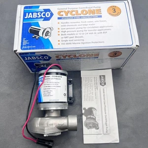 New 50840-0012 Low Pressure Marine Centrifugal Pump Cyclone 29 GPM for Jabsco - Picture 1 of 8