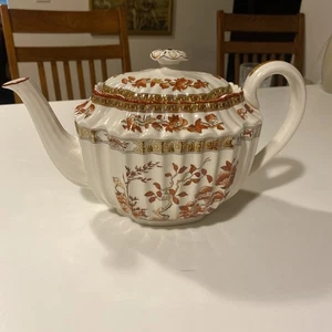 Copeland Spode India Tree Teekanne gebogener Ausguss 6” x 10” England NEUWERTIG - Bild 1 von 17