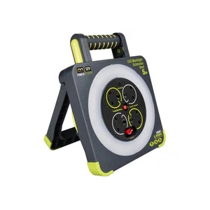 Masterplug Work Light Cable Reel 240v 13a 4-socket 5m / One Size Multi Colour TK - Afbeelding 1 van 8