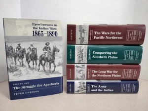 Eyewitnesses to the Indian Wars Vols 1-5 Peter Cozzens Hardcover Dustjacket - Picture 1 of 12