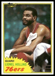 1981-82 Topps #31 Lionel Hollins Philadelphia 76ers - Picture 1 of 2