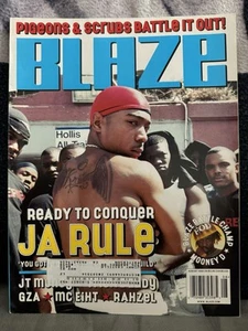 RARE BLAZE MAGAZINE ISSUE #8 AUGUST 1999 JA RULE COVER - Picture 1 of 13