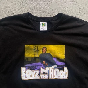 Ice Cube CROSS COLOURS Boyz n the Hood Print Tee L Rare Collector's Item - Picture 1 of 3