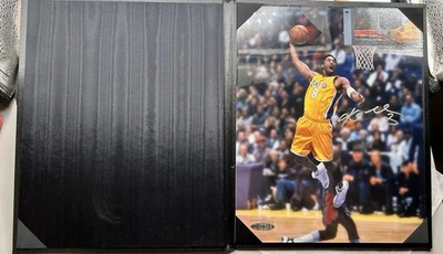 Foto autógrafa Kobe Bryant 8x10 color con certificado de autenticidad de cubierta superior 🏀 Foto 1 de 4