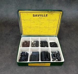 Vintage Tin of Imperial Saville 126m Assorted Spring Dowel Pins - Picture 1 of 4