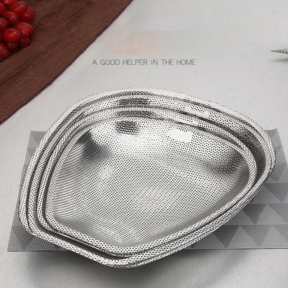 Lebensmittelsiebkorb, Frittierölfilter, Küchenhelfer aus Edelstahl - Bild 1 von 1