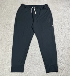 Vuori Sunday Performance Joggers Men 2XL Blue Stretch Gym Pocket Sweatpants - Picture 1 of 14
