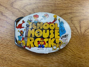 Hebilla de cinturón vintage School House Rock - Imagen 1 de 3