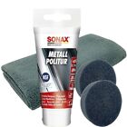 Produktbild - Metall Politur SONAX Metall Politur 75 ml  mit DFT Applicatoren & Microfasertuch