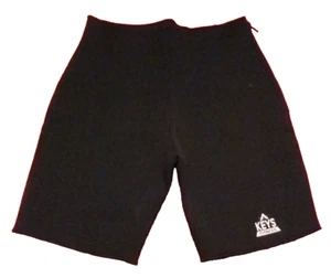 Key Fitness Cross Training Adult Large Black Neoprene Shorts - Picture 1 of 7