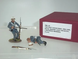 JOHN JENKINS RML04 GUERRA SUDANESA REAL MARINA LIGERA INFANTERÍA HERIDA VÍCTIMAS - Imagen 1 de 2