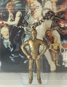 Star Wars vintage. Llavero fundido a presión ""See-Threepio"" Placo Toys 1996 sellado - Imagen 1 de 4