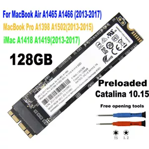 128GB SSD For 2013 - 2017 MacBook Air A1465 A1466 MacBook Pro A1502 A1398 IMAC - Picture 1 of 5