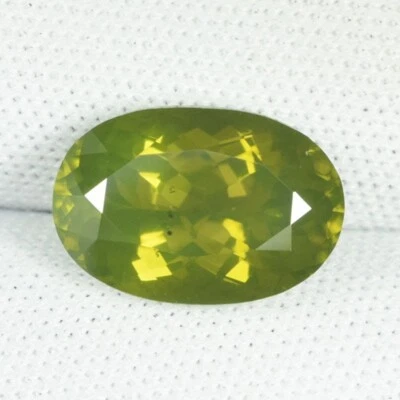 4.88 ct BEST GRADE OLIVE GREEN   NATURAL Hydrogrossular Garnet  See Vdo 201 BDR - Image 1 of 3