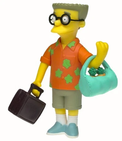 The Simpsons Series 10 Action Figure Resort Smithers Cover