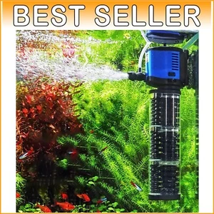 400 GPH Powerful Fish Tank Filter - Crystal Clear Water for 75-200 Gallons - Picture 1 of 9