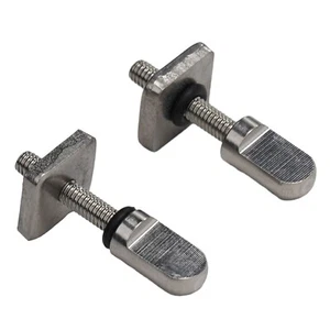 Secure Fit Fin Nut & Bolt Set for Surfboard Tail Fin Size (2 Pieces) - Picture 1 of 19