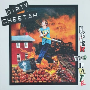 DIRTY CHEETAH – NEVER TOO LATE (LP) black Punkrock Punk Import Ramones Motörhead - Picture 1 of 1