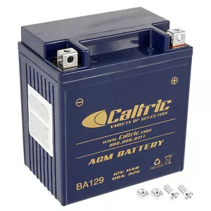 AGM Battery for Yamaha Route 66 XV250 1988 1989 1990 - Picture 1 of 7