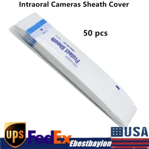 50Pcs Dental Disposable Intraoral Camera Sleeves/Sheaths/Covers Durable - Picture 1 of 16