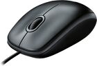 Logitech B100 Corded Mouse Wired USB Mouse for Computers and Laptops - Black