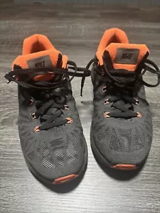 Jungen Nike Lunar Glide 6 H20 Repel Größe 5,5 schwarz/orange Schuhe - Bild 1 von 7