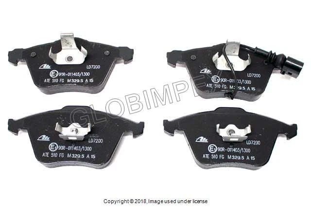 VOLKSWAGEN CC Passat R32 (2006-2011) Brake Pad Set Front ATE CERAMIC - Image 1 of 1