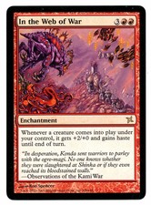 Betrayers of Kamigawa ** 4x In the Web of War x4 ** Mtg Magic (EX/SP)