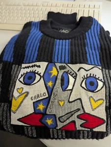 Carlo Colucci Pullover Vintage Grösse 52 - Bild 1 von 4