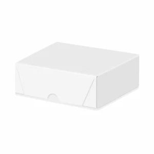 Cajas plegables blancas para tarjetas de visita - tamaño 6"" x 3 1/2"" x 2"" - 200 cajas por paquete - Imagen 1 de 5