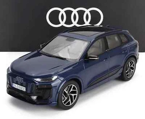 Minichamps 2023 AUDI Q6 E-TRON ASCARI BLUE Dealer Edition 1:18*Brand New! NICE!! - Picture 1 of 3