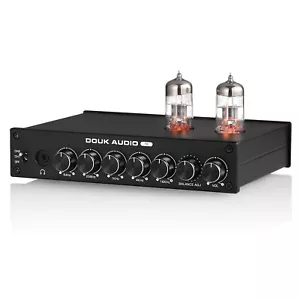 Return-5-band EQ Preamp Equalizer XLR Balanced Tube Pre-Amplifier Headphone Amp - Picture 1 of 8