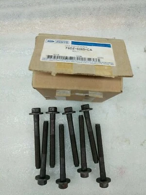 Perno de culata Mercury Cougar 8 piezas F6DZ-6065-CA fabricante original Foto 1 de 4