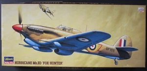 Hasegawa 1/72nd Scale Hurricane Mk. IID Fox Hunter Kit No. 51392 - No decals! - Picture 1 of 2