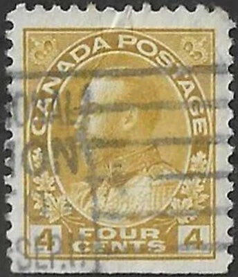 🍁Canadá #110 BSE "King George V" Usado Muy Bueno 1922 Edición Almirante (C) Foto 1 de 2