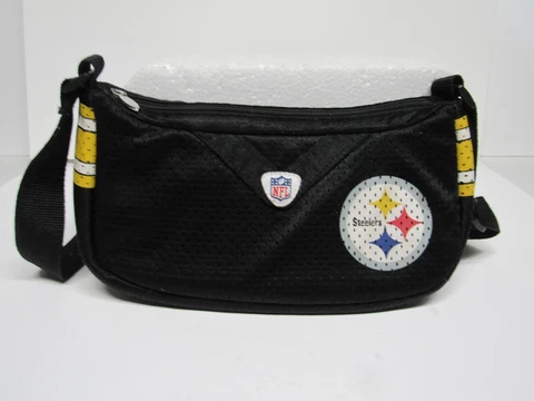 Pittsburgh Steelers NFL Team Jersey Purse Womens Handbag With Adjustable Strap Cover