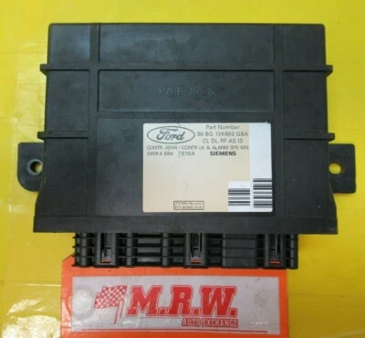 THEFT LOCKING ALARM REMOTE ENTRY KEYLESS COMPUTER ECM REMOTE 99 00 01 02 COUGAR - Image 1 of 4