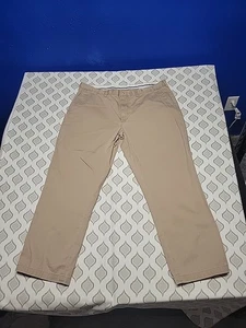 Polo Ralph Lauren uomo 42x30 kaki classico chino bottoni fly cotone - Foto 1 di 6